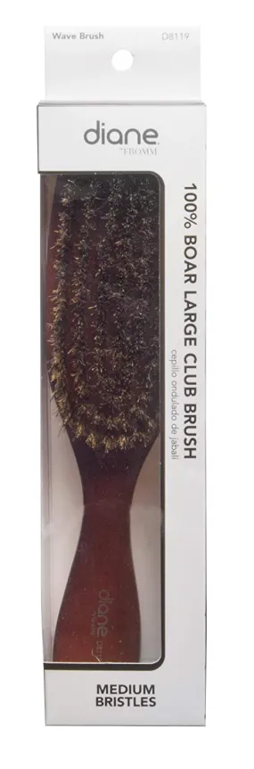 100% Boar Medium Firm Wave Brush by Diane