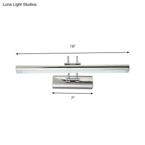 16"/22" LED Bathroom Vanity Mirror Light with Aluminum Frame - Modern Style, White/Warm Lighting