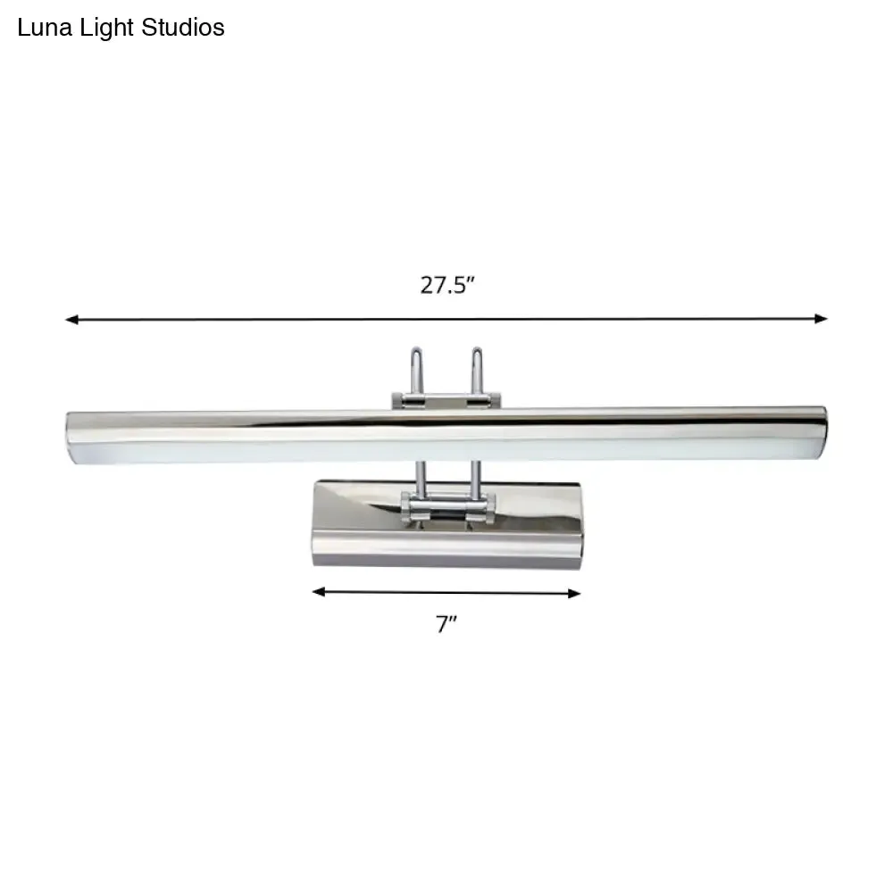 16"/22" LED Bathroom Vanity Mirror Light with Aluminum Frame - Modern Style, White/Warm Lighting