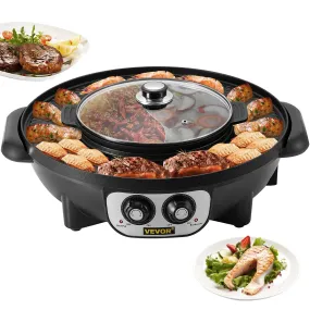 2-in-1 Electric Hot Pot Grill