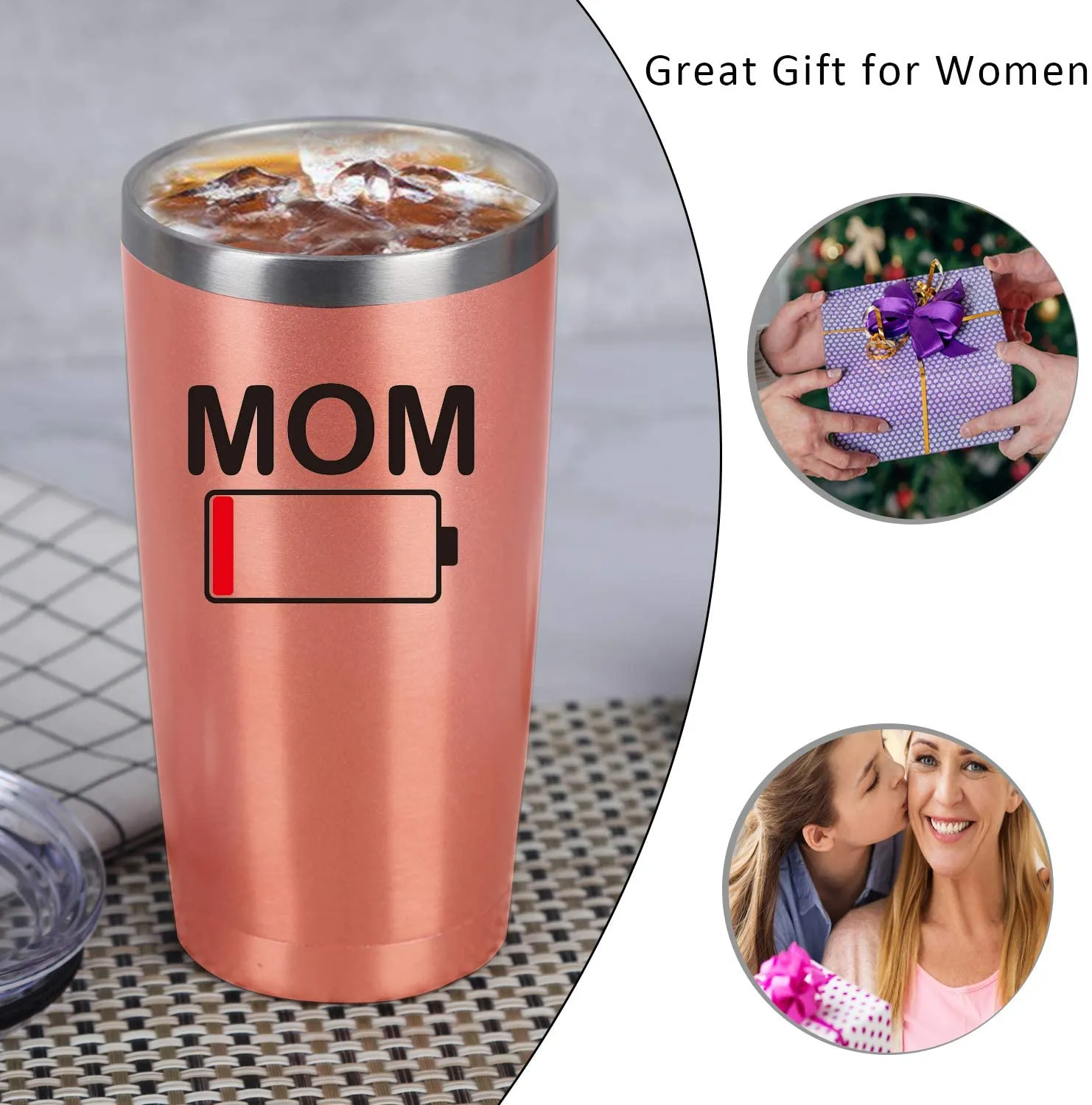 20oz Travel Tumbler - Funny Mother's Day Gift Insulated Stainless Steel Travel Tumbler