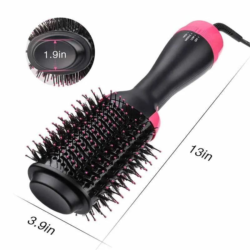 3 IN 1 ONE-STEP HAIR DRYER VOLUMIZER HOT HAIR BRUSH