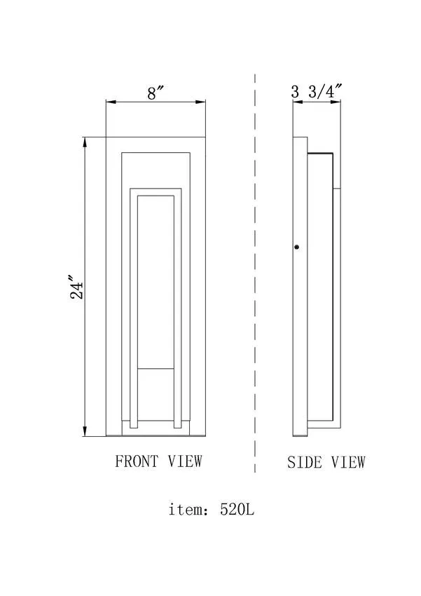 520B-BK-LED