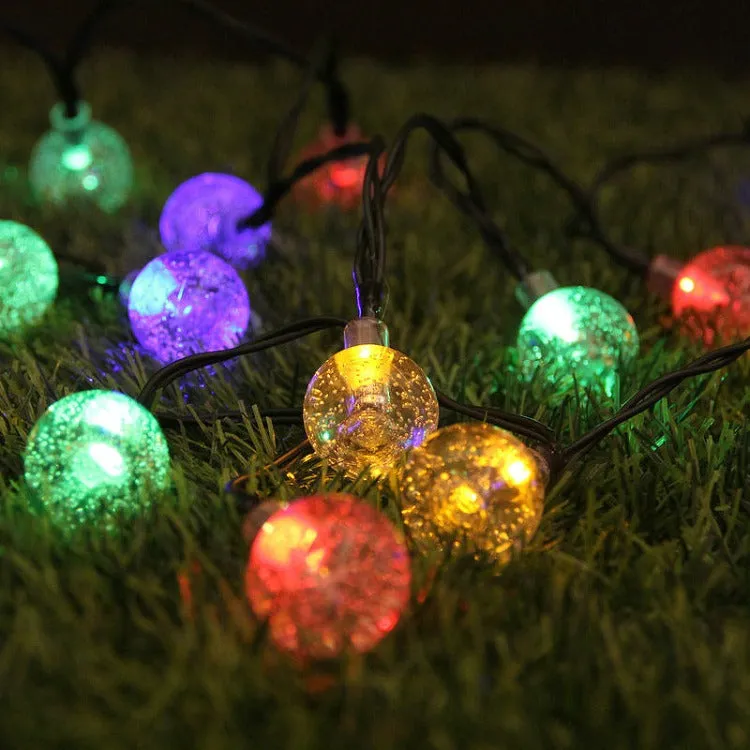 5m 20 LEDs Globe Multicolor | Outdoor Solar String Lights