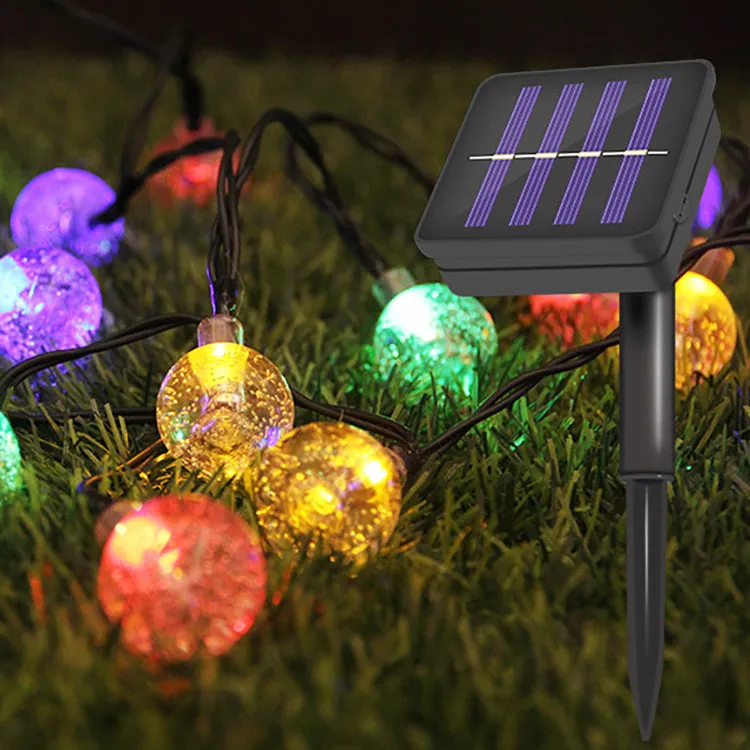 5m 20 LEDs Globe Multicolor | Outdoor Solar String Lights