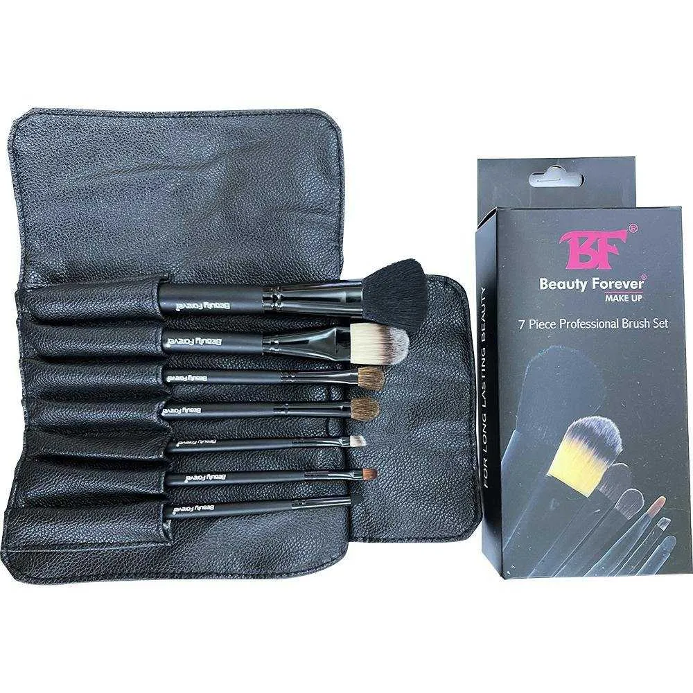 7 Piece Professional Makeup Brush Set