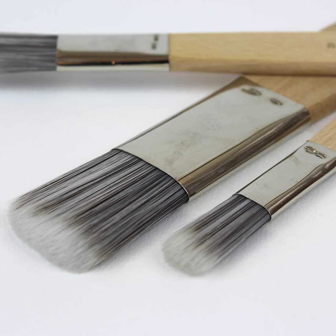 714 Parkers Easel Brush Synthetic Filbert