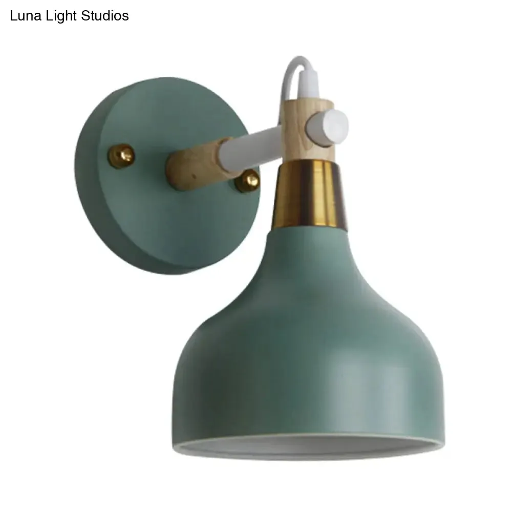 Adjustable Metal Onion Wall Light - Nordic Sconce Lighting for Bathroom in Candy Color