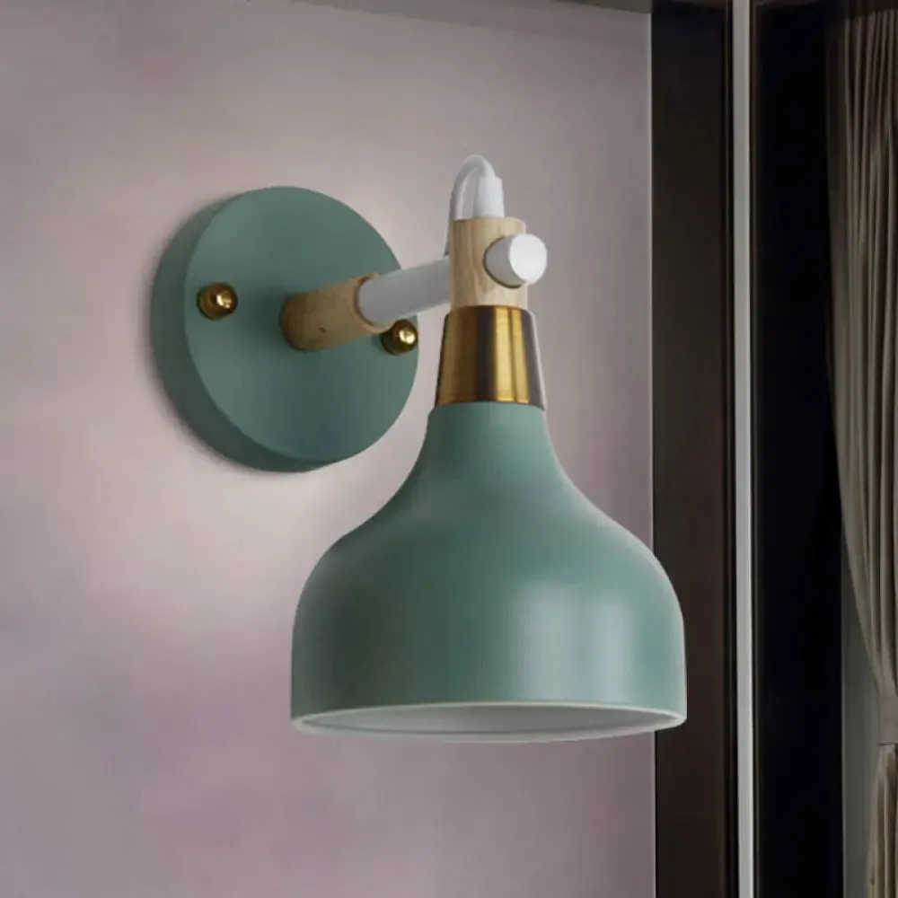 Adjustable Metal Onion Wall Light - Nordic Sconce Lighting for Bathroom in Candy Color