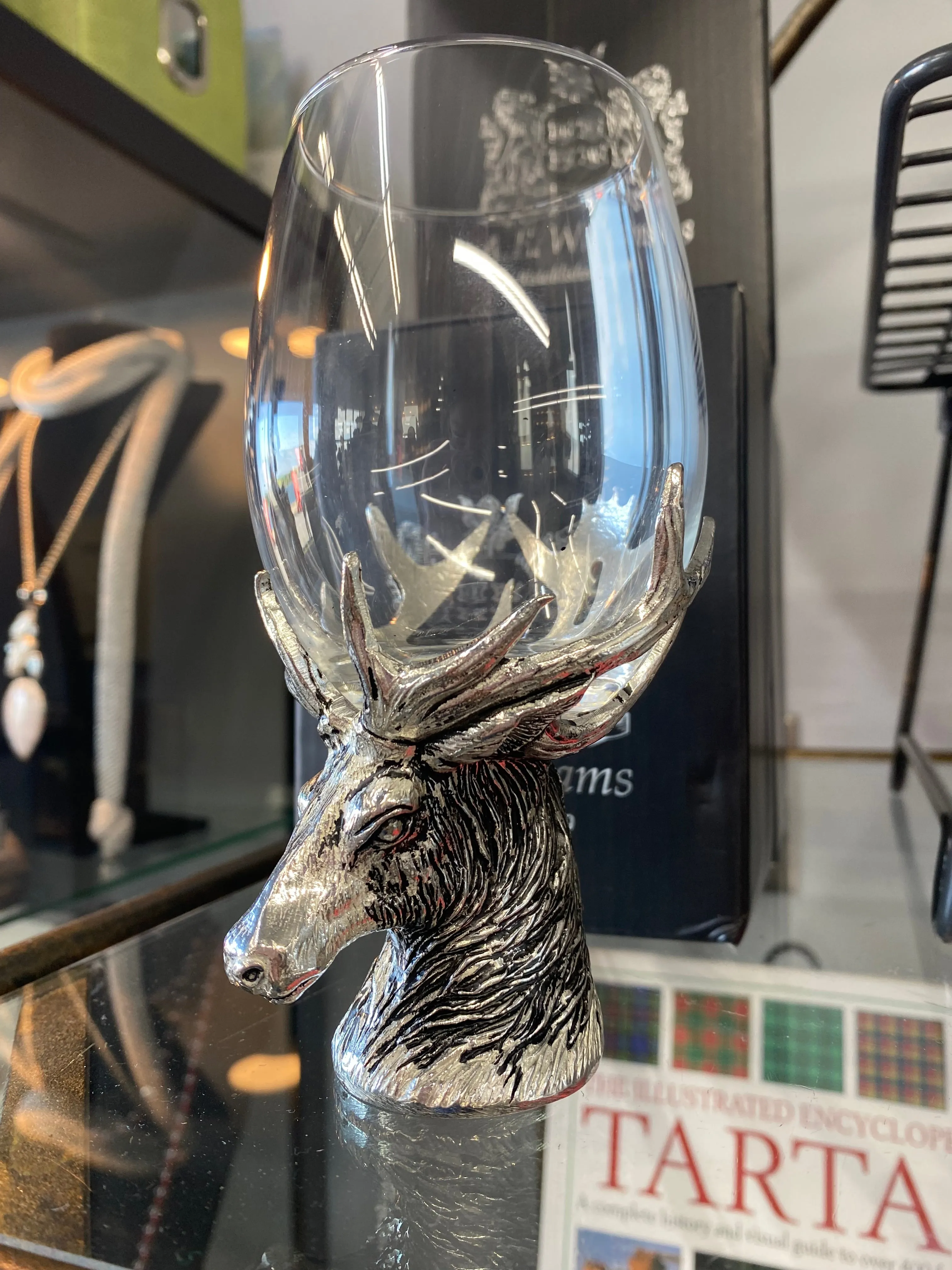 A.E. Williams Stag Wine Glass (set)