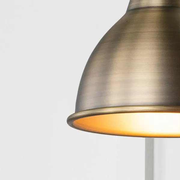 Aged Brass Brindley Wall Light | From The Anvil