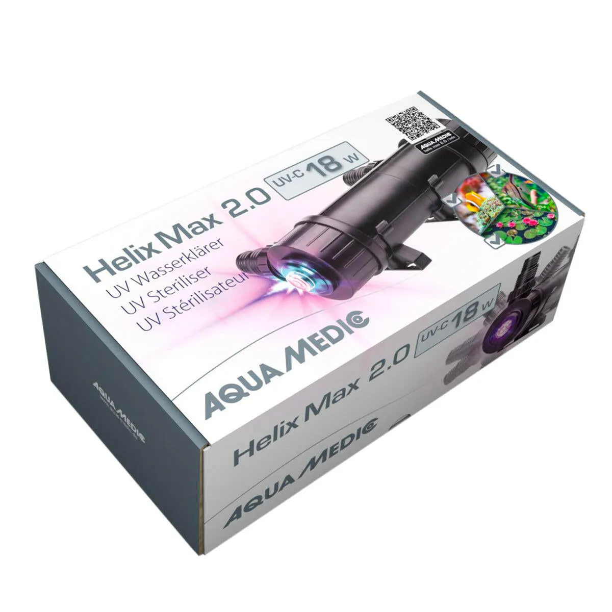 Aqua Medic Helix Max 2.0 UV Steriliser 18w