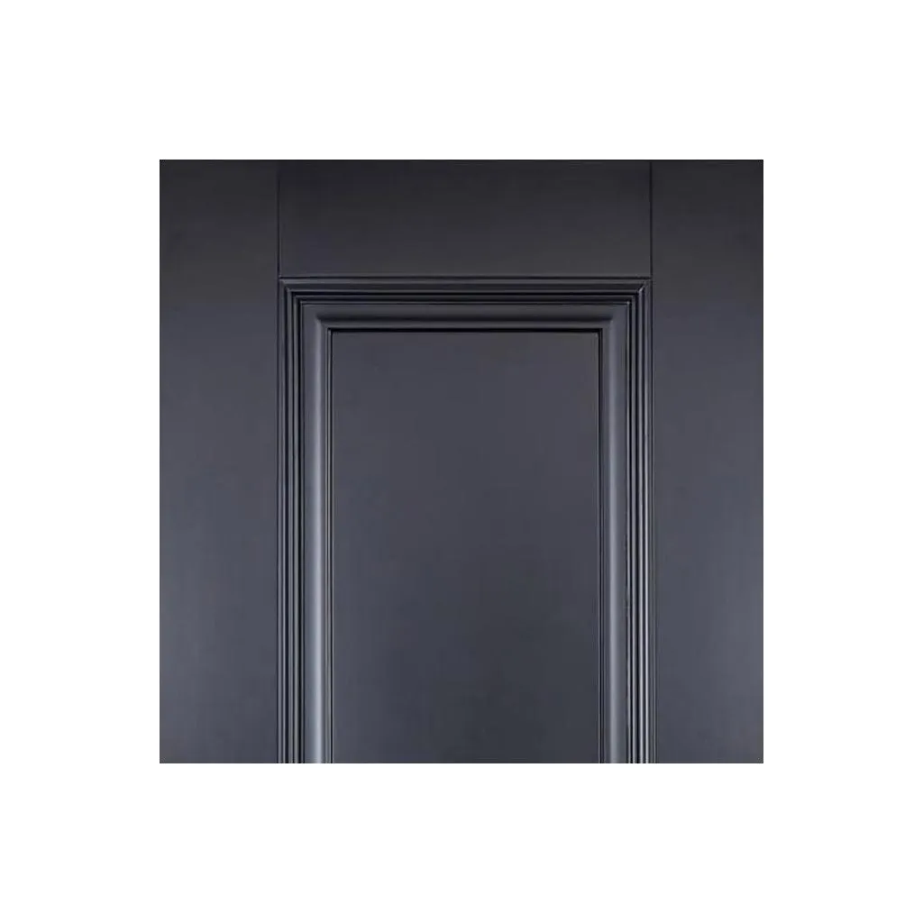 Arnhem 2 Panel Black Primed Fire Internal Door Pair - 1/2 Hour Fire Rated