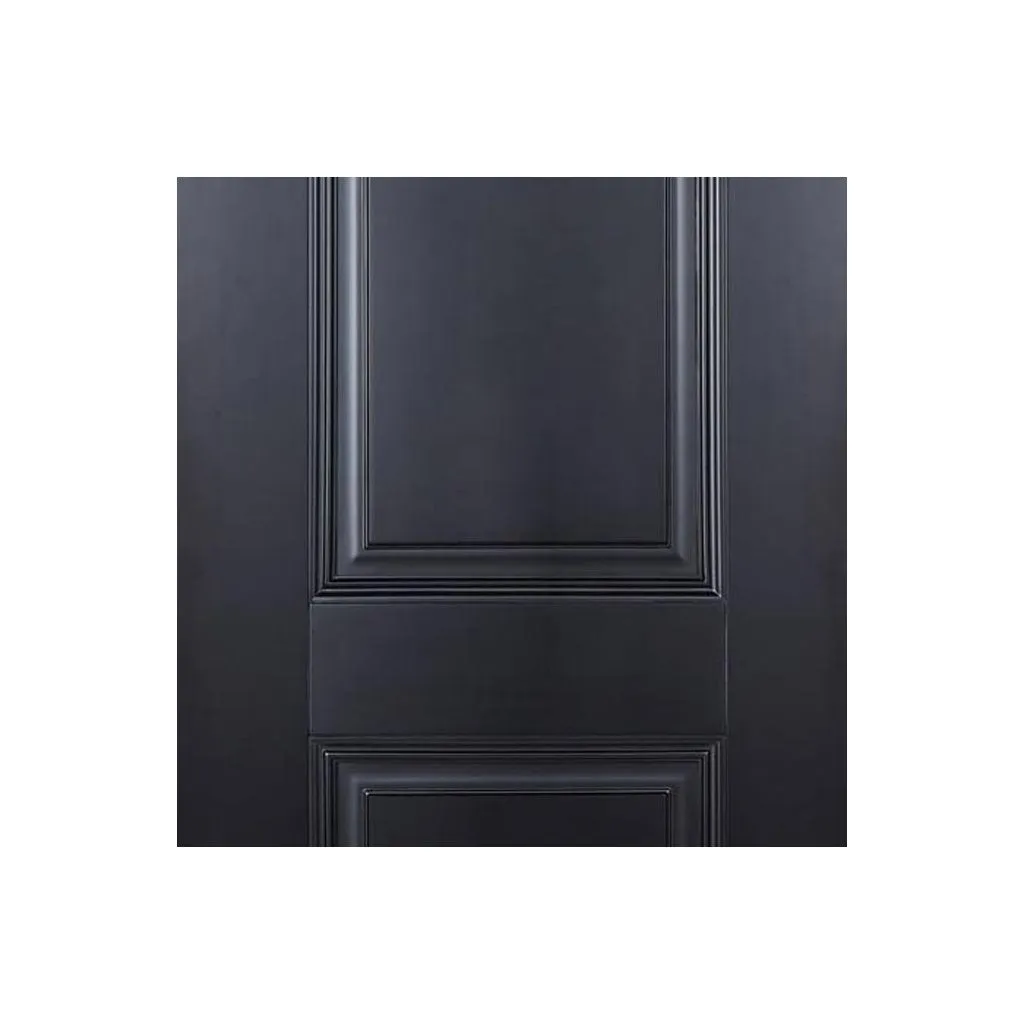 Arnhem 2 Panel Black Primed Fire Internal Door Pair - 1/2 Hour Fire Rated