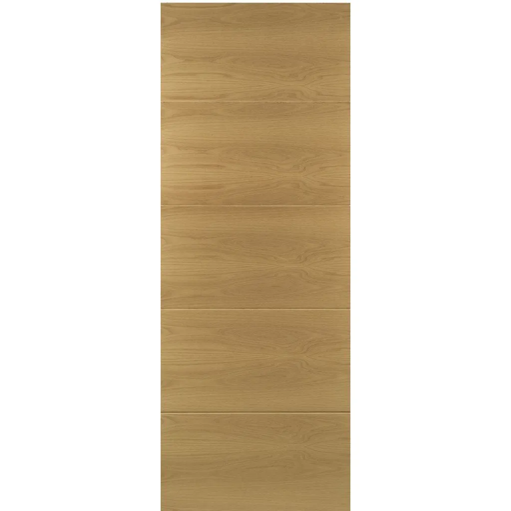 Augusta Oak Absolute Evokit Single Pocket Door - Prefinished