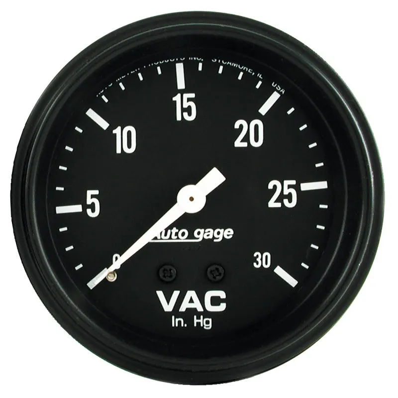 Auto Gage Vacuum Gauge - 2-5/8"