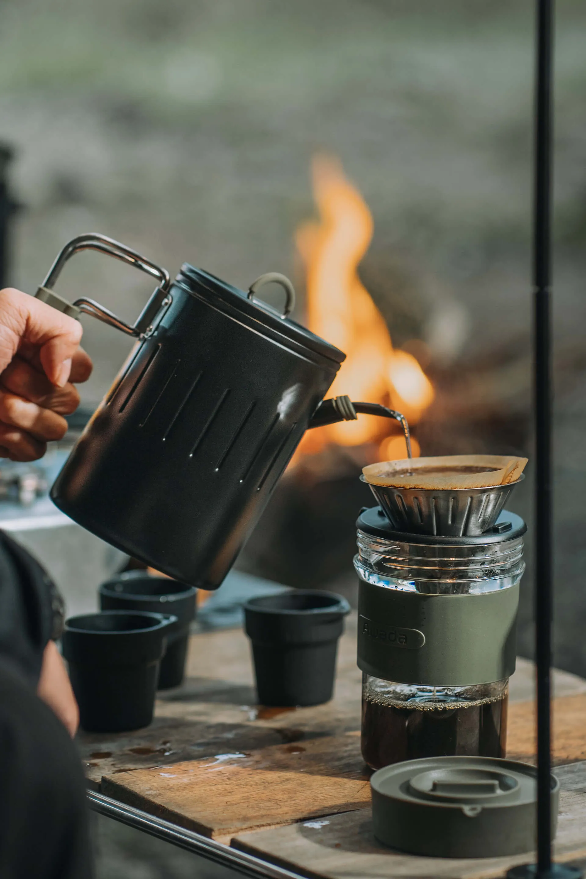 AWADA Portable Pour-Over Coffee Set