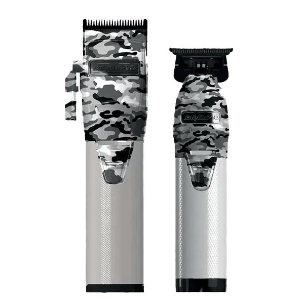 BABYLISSPRO LIMITED EDITION CAMO METAL LITHIUM CLIPPER & TRIMMER