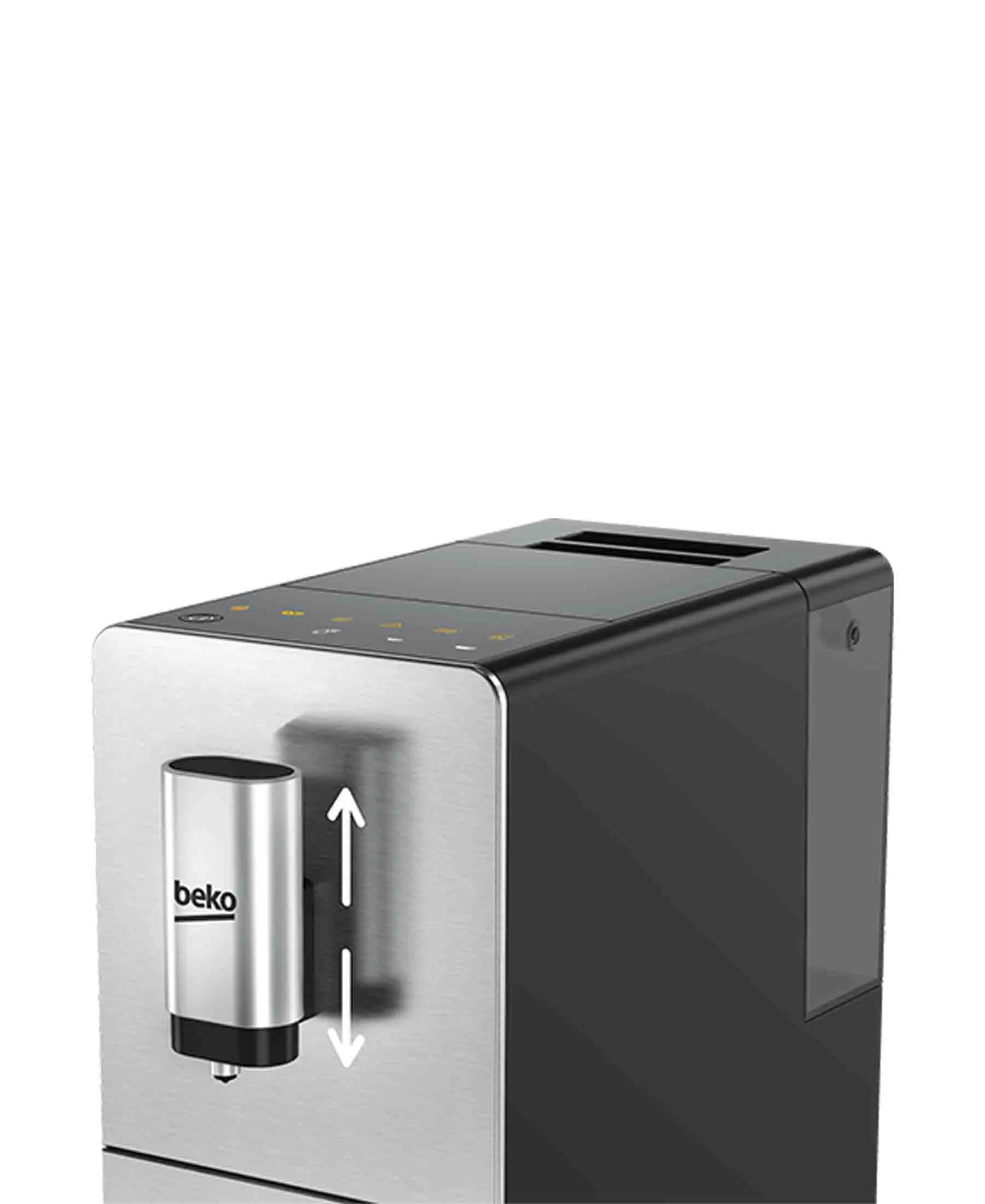 Beko Beckham Espresso Coffee Machine Bean To Cup - Stainless Steel