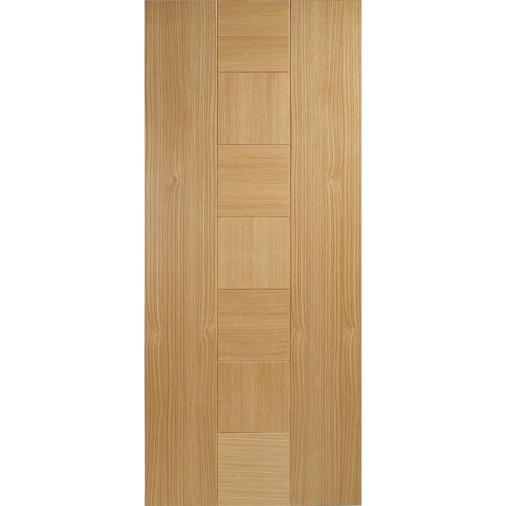 Bespoke Catalonia Flush Oak Single Pocket Door - Prefinished