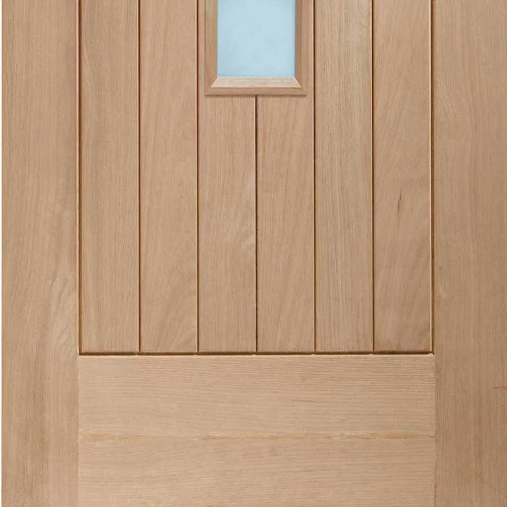 Bespoke Contemporary Suffolk Oak 4 Pane Glazed 4 Door Maximal Wardrobe and Frame Kit