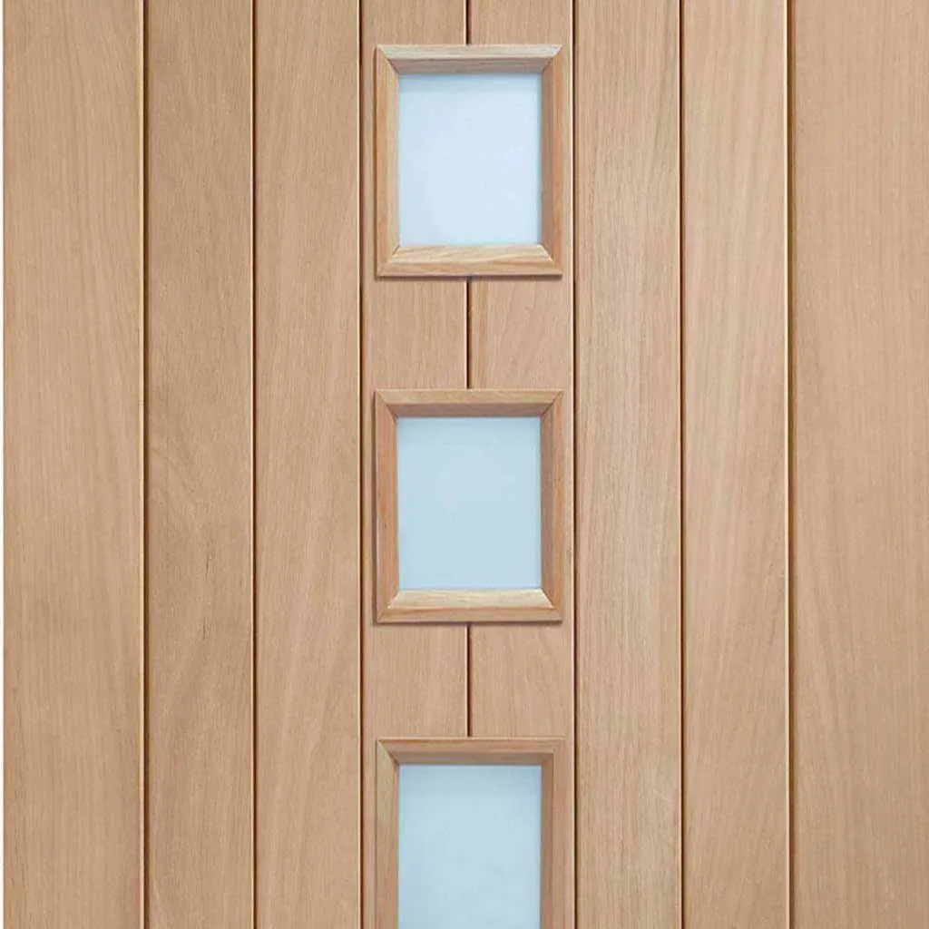 Bespoke Contemporary Suffolk Oak 4 Pane Glazed 4 Door Maximal Wardrobe and Frame Kit