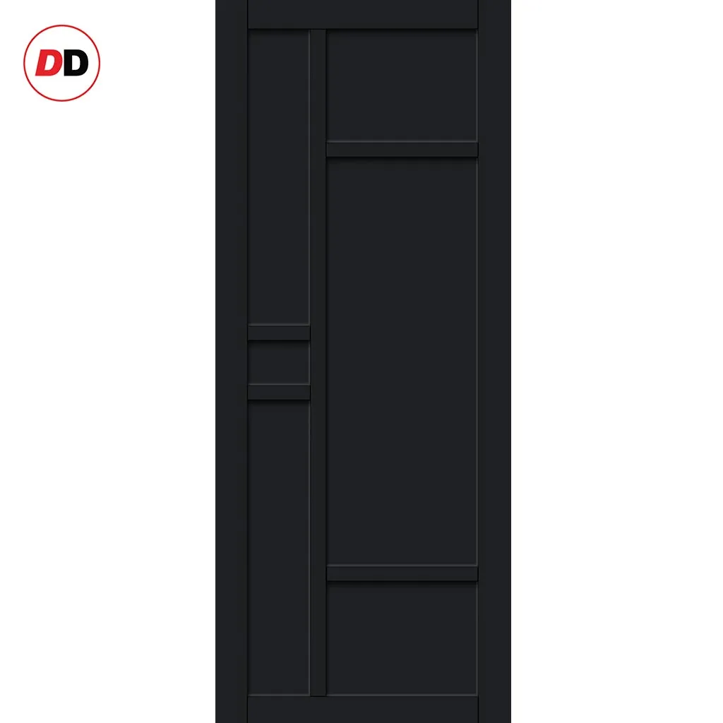 Bespoke Handmade Eco-Urban® Isla 6 Panel Double Evokit Pocket Door DD6429 - Colour Options