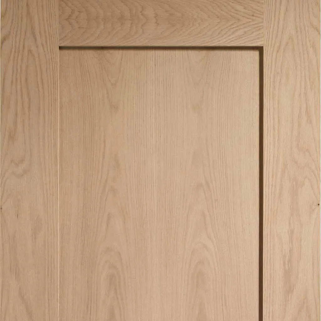 Bespoke P10 Oak 1 Panel 3 Door Maximal Wardrobe and Frame Kit - Prefinished