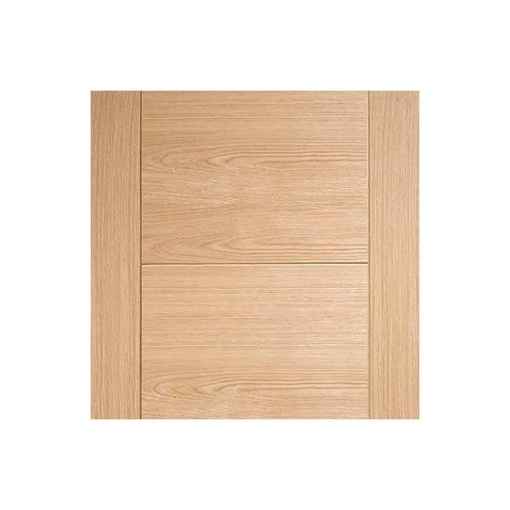 Bespoke Pass-Easi Vancouver Oak 5P Flush Door - 3 Sliding Doors and Frame Kit - Prefinished