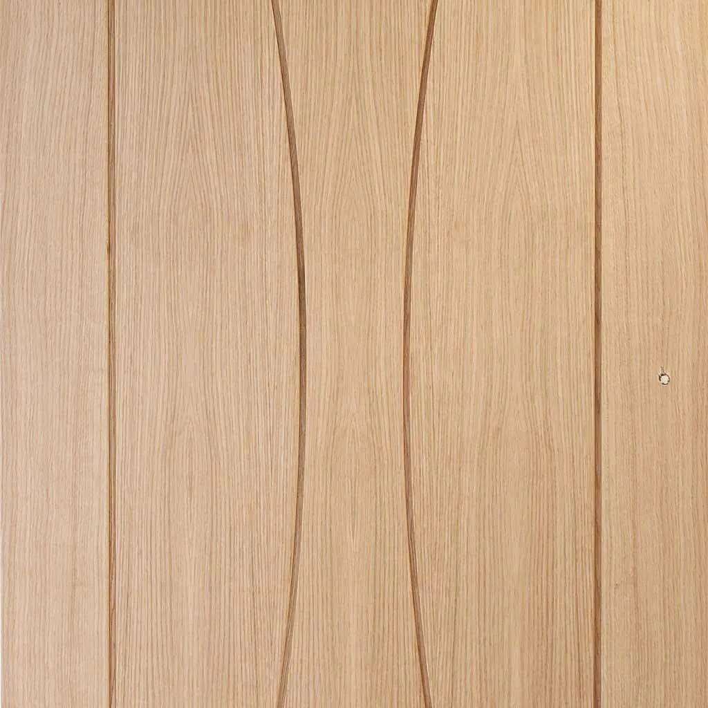 Bespoke Pass-Easi Verona Oak Flush - 4 Sliding Doors and Frame Kit - Prefinished