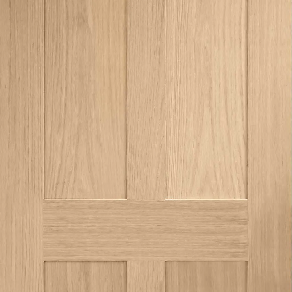 Bespoke Pass-Easi Victorian 4P Oak Shaker - 3 Sliding Doors and Frame Kit