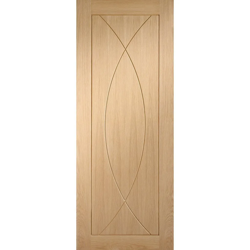 Bespoke Pesaro Oak Flush Double Pocket Door