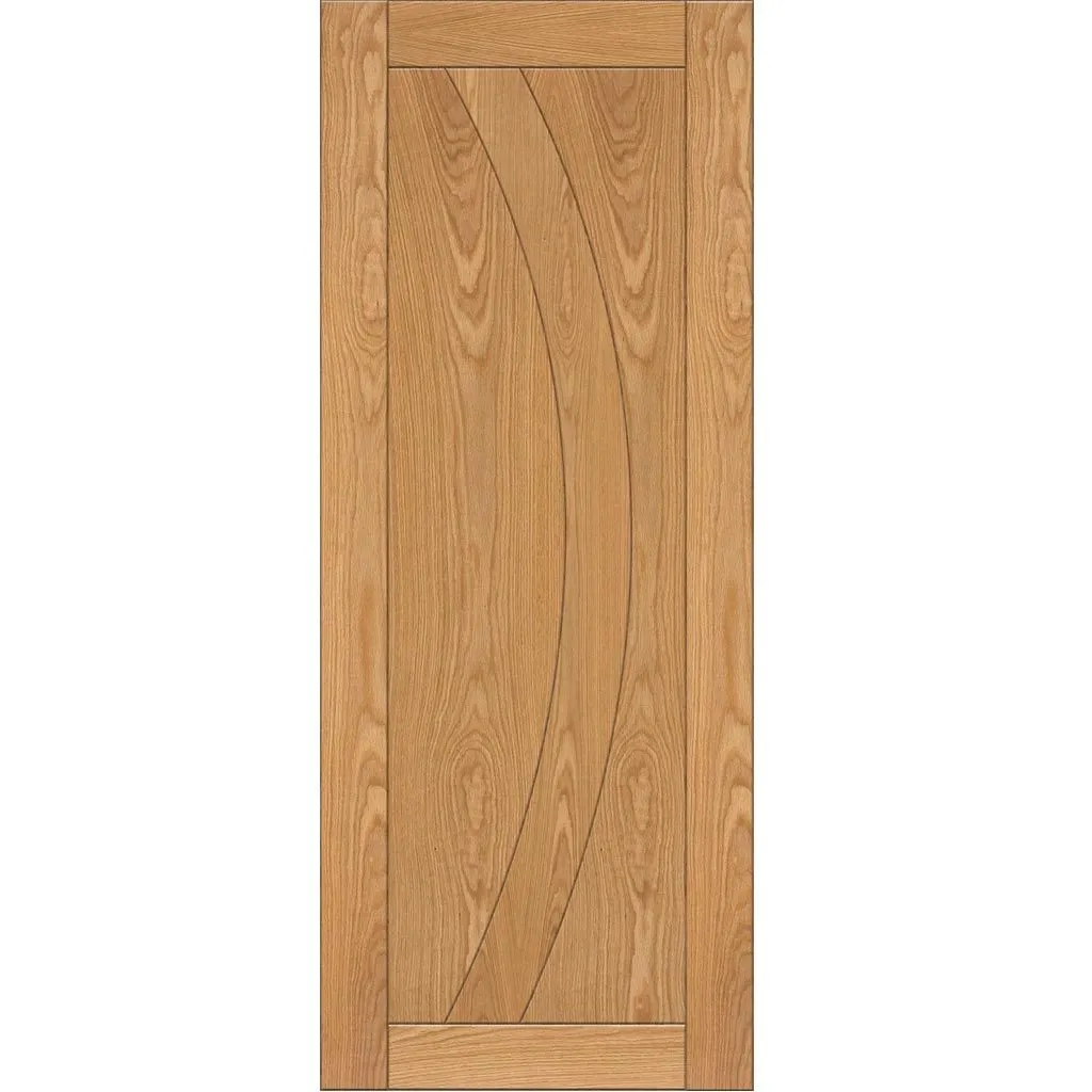 Bespoke Ravello Oak Fire Internal Door Pair - 1/2 Hour Fire Rated - Prefinished