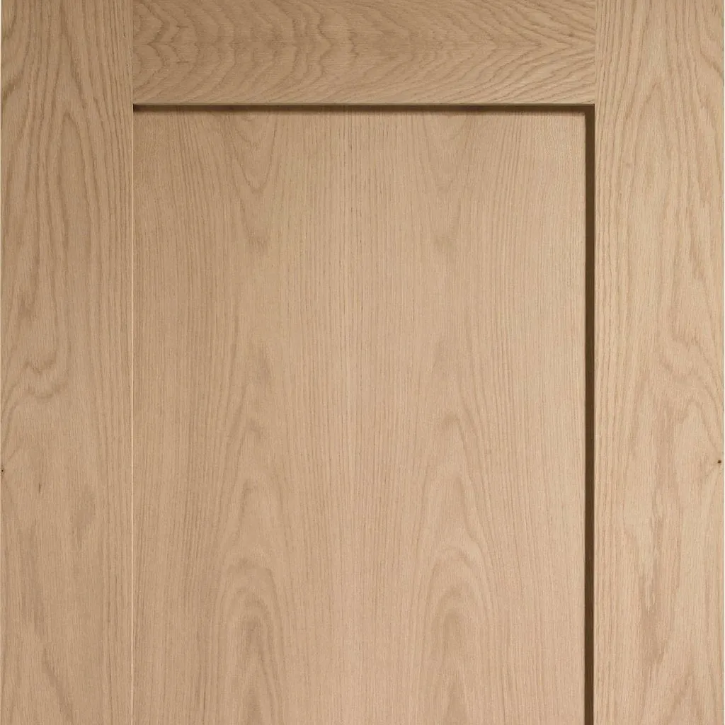 Bespoke Thrufold Pattern 10 Oak 1 Panel Folding 2 2 Door