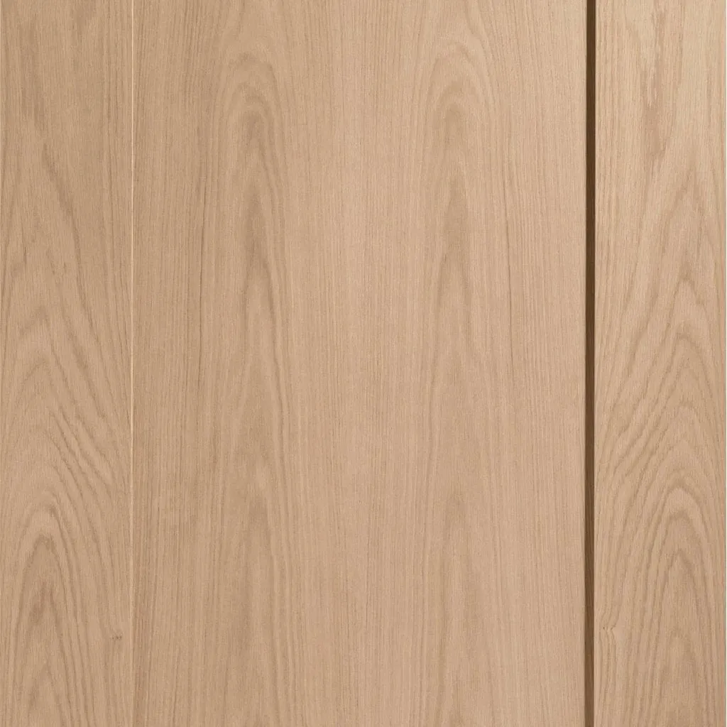 Bespoke Thrufold Pattern 10 Oak 1 Panel Folding 2 2 Door