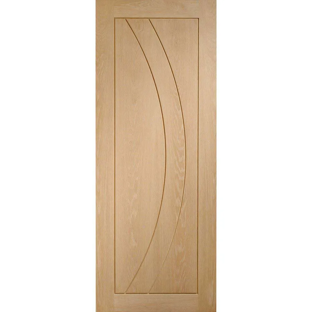 Bespoke Thrufold Salerno Oak Flush Folding 2 2 Door