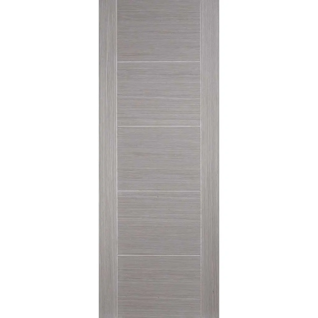 Bespoke Thruslide Surface Light Grey Vancouver Door - Sliding Door and Track Kit - Prefinished