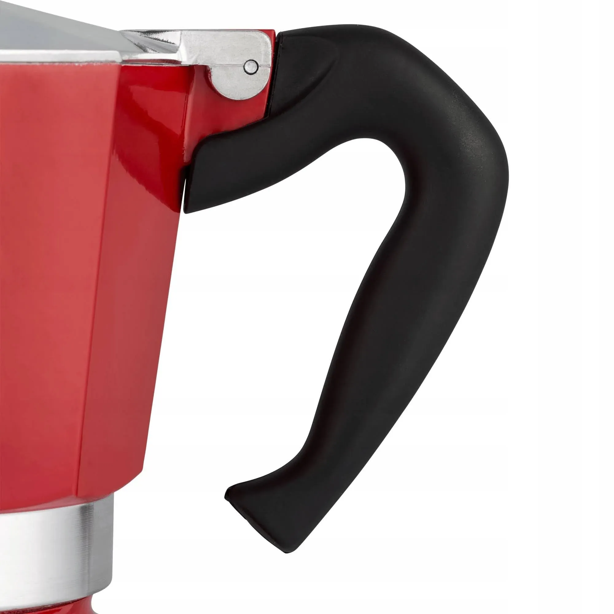 Bialetti Moka Express Stovetop Espresso Maker – 6 Cup – Red