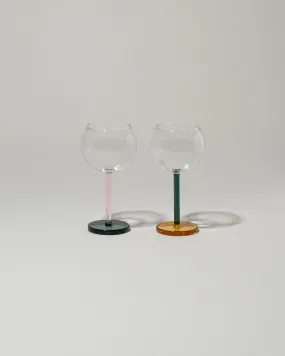 Bilboquet Wine Glass Set