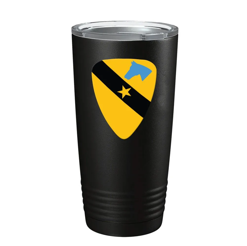 Black Jack Cav Insignia UV Tumbler