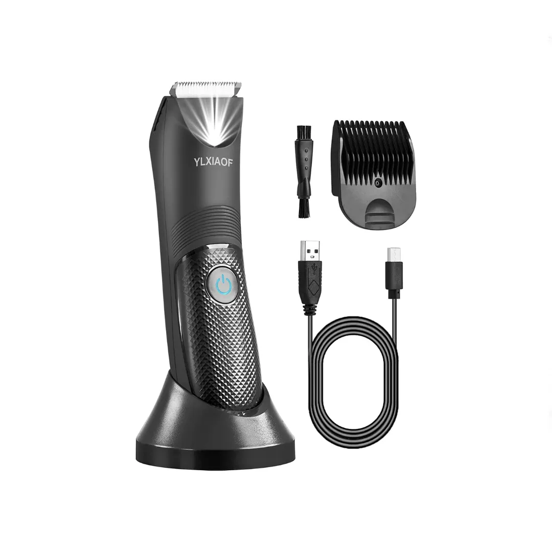 Body Hair Trimmer Electric Razor for Men