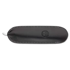 Boker 090011 Etui Straight Razor Sheath, Black Leather