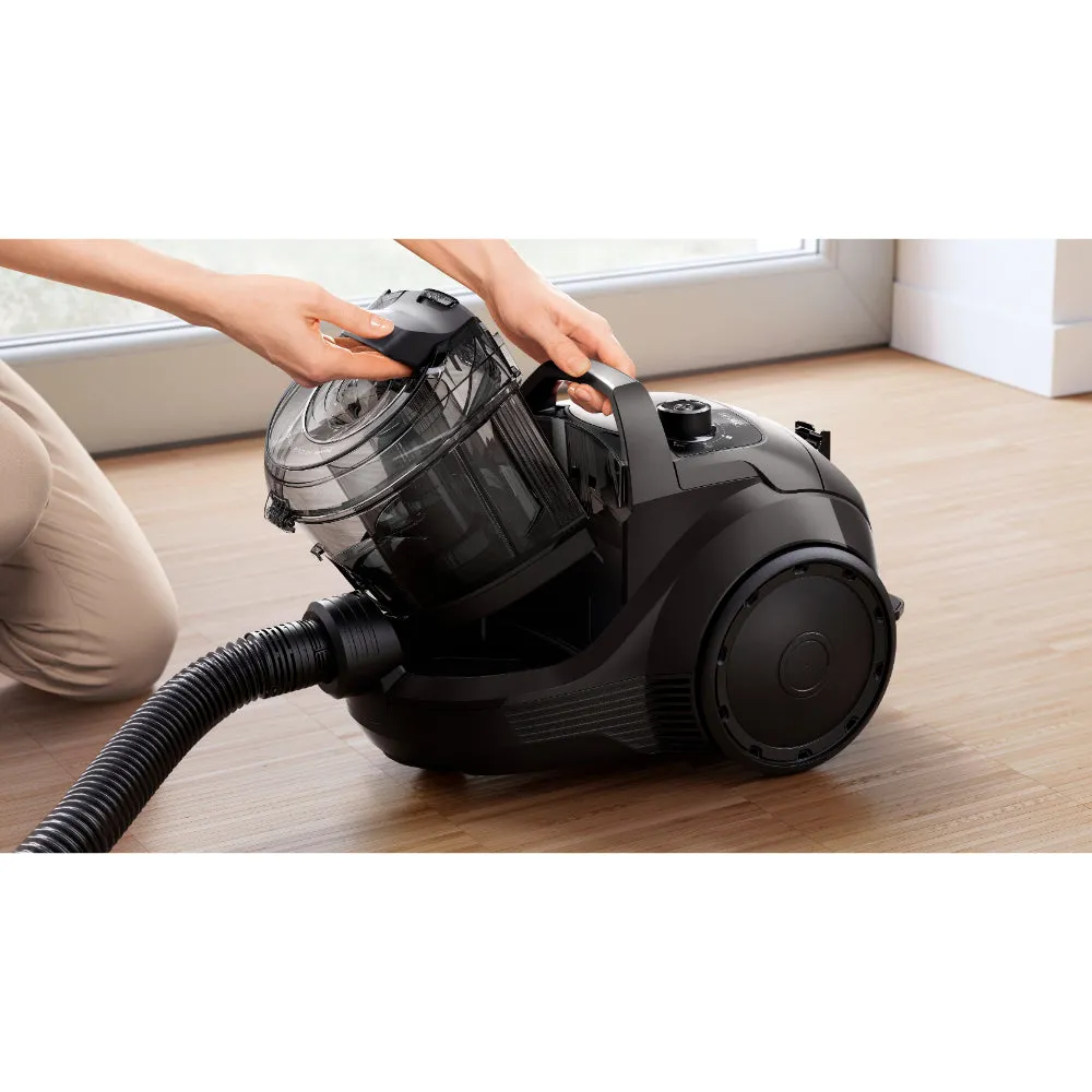 Bosch Serie 4 Bagged Vacuum Cleaner BGS21WBAGB Black 2000W