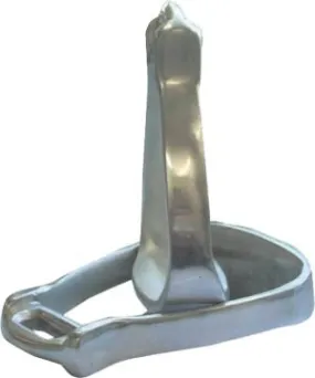 Bradys Polished Aluminium Stock Stirrups