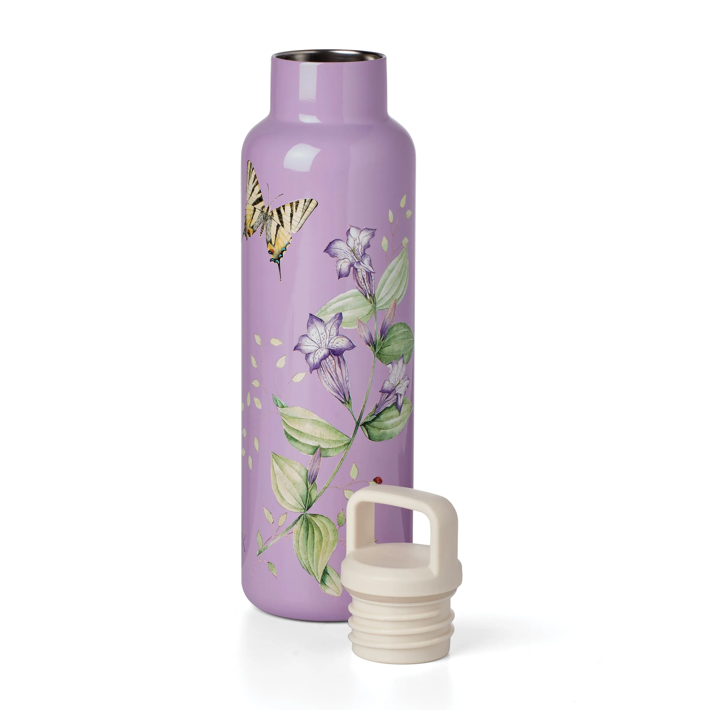 Butterfly Meadow Lavender Insulated Water Bottle