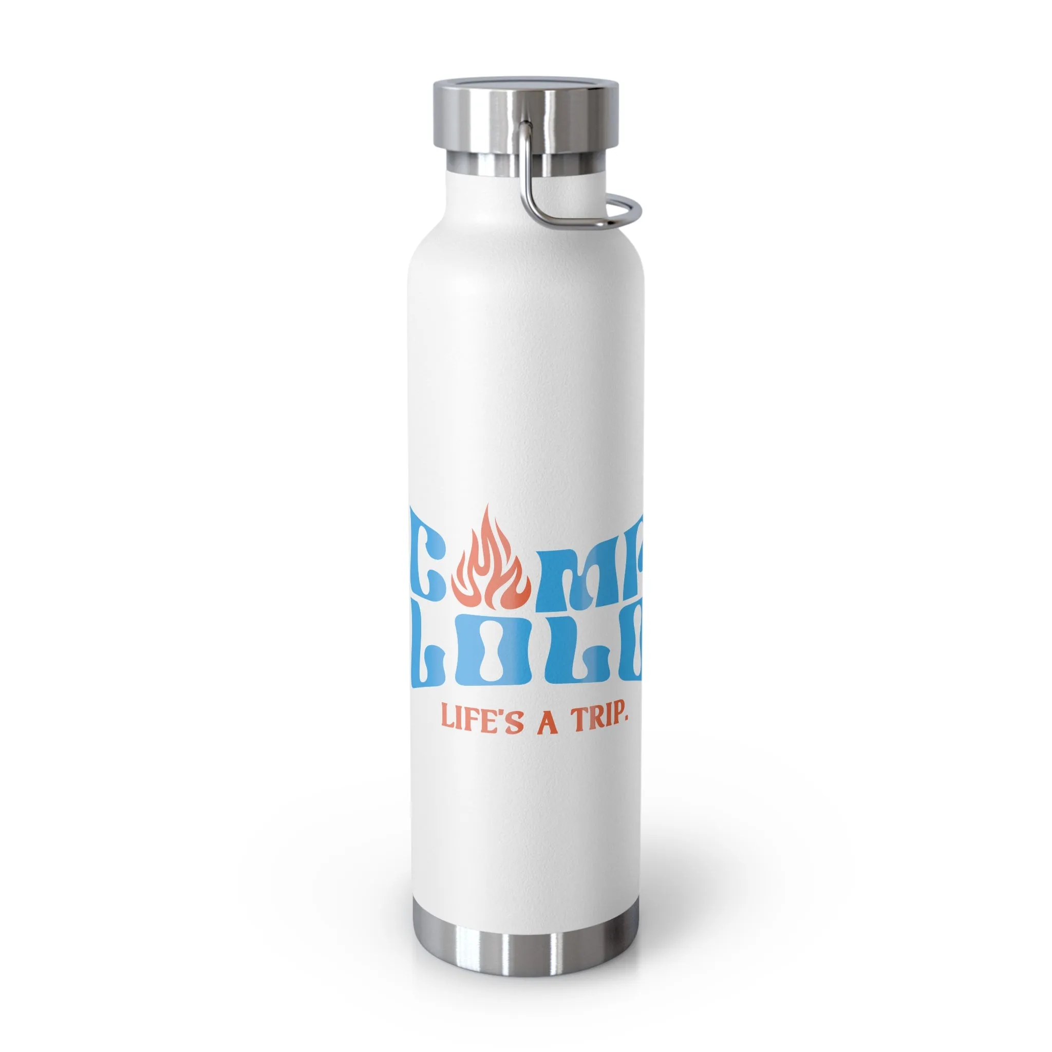 Camp Lolo Copper Vacuum Insulated Bottle, 22oz