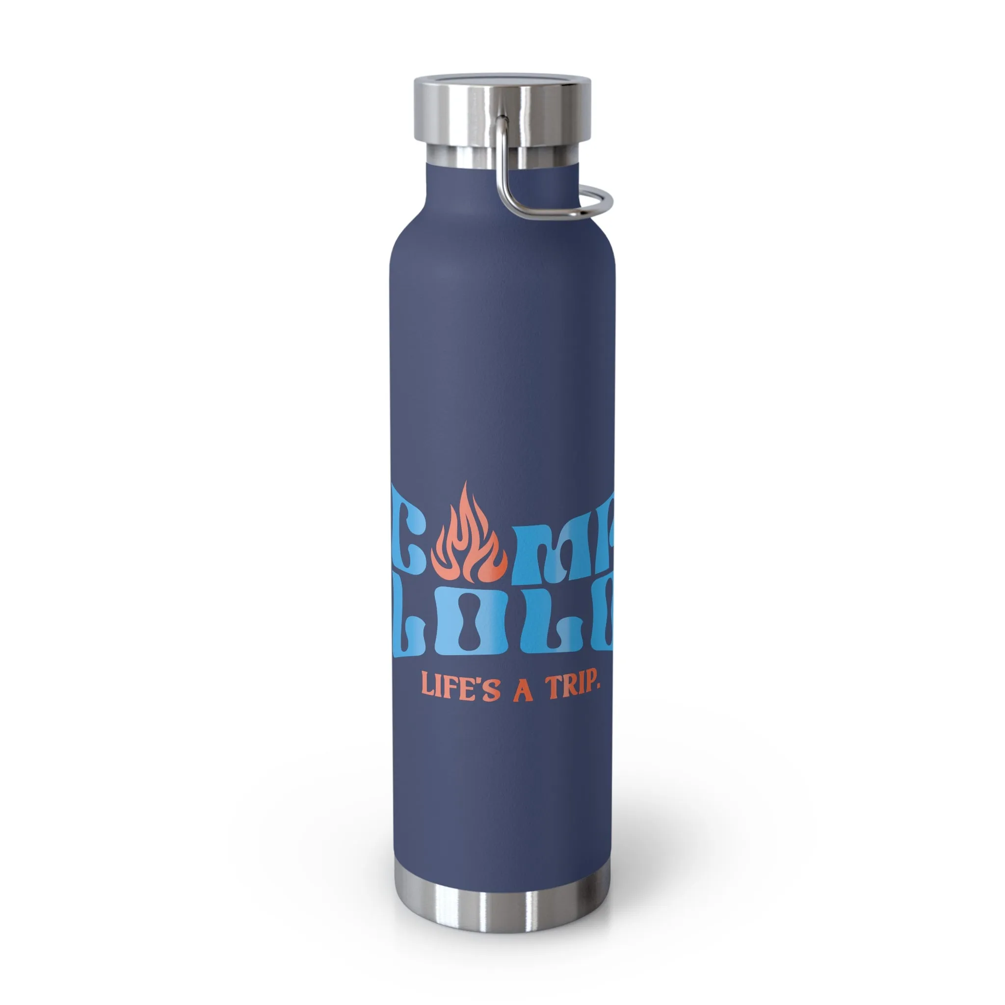 Camp Lolo Copper Vacuum Insulated Bottle, 22oz