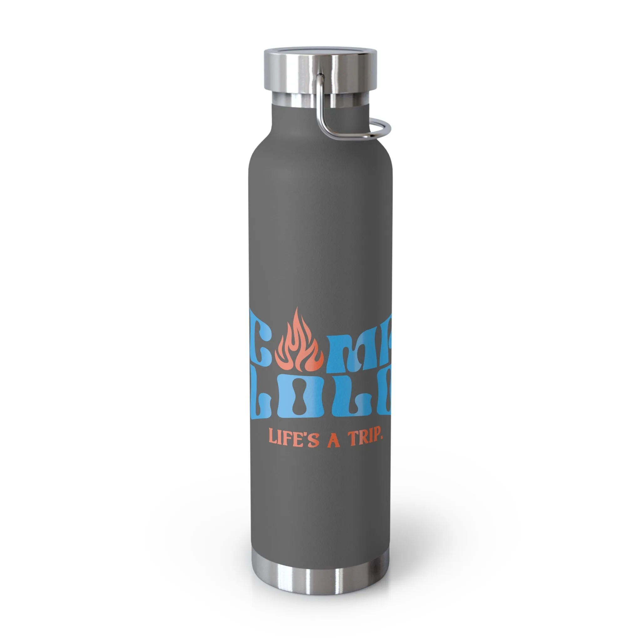 Camp Lolo Copper Vacuum Insulated Bottle, 22oz