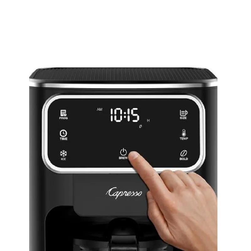 Capresso 12-Cup Touchscreen Coffee Maker with Glass Carafe