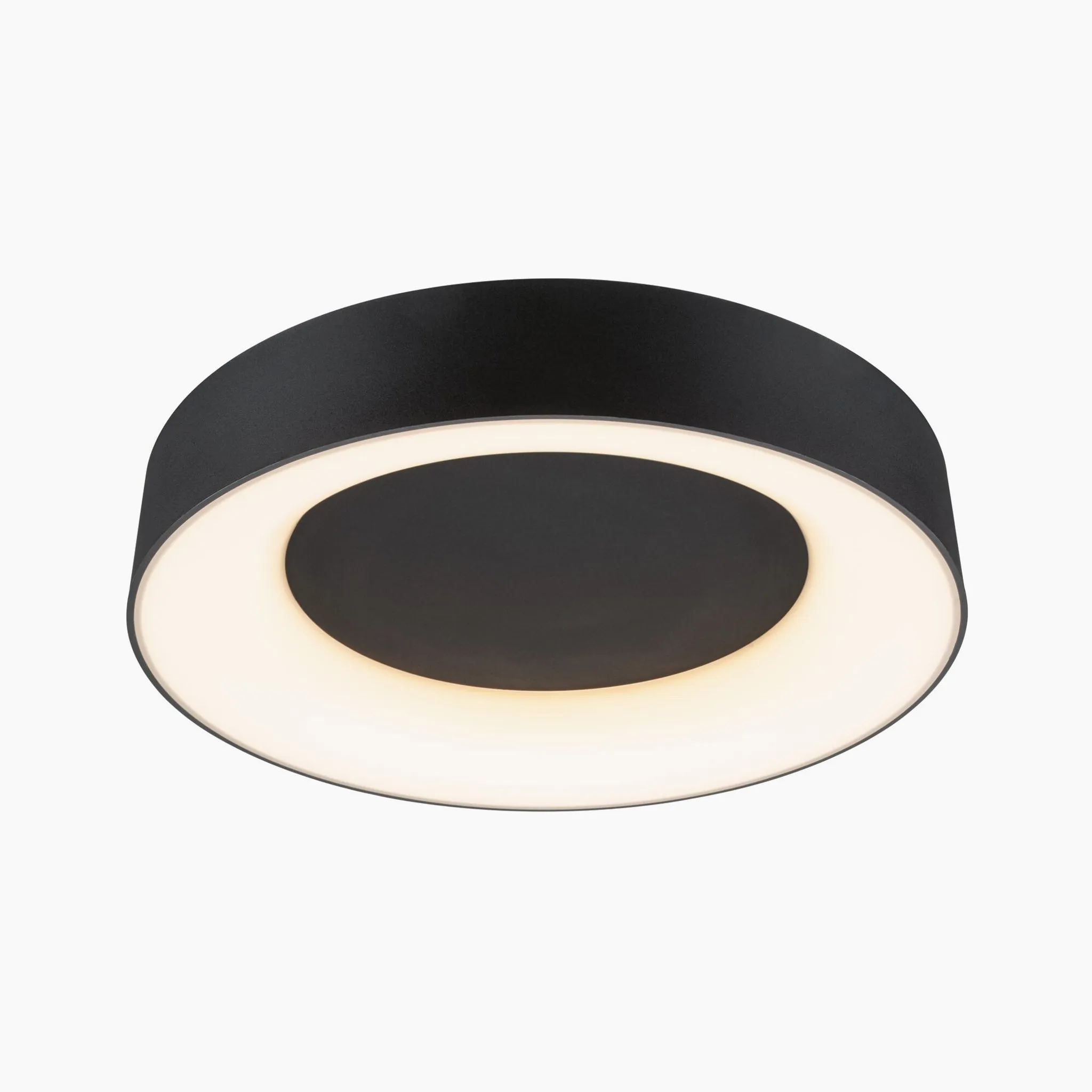 Casca 25W LED Switch 2100lm Ceiling Light in Black Matt